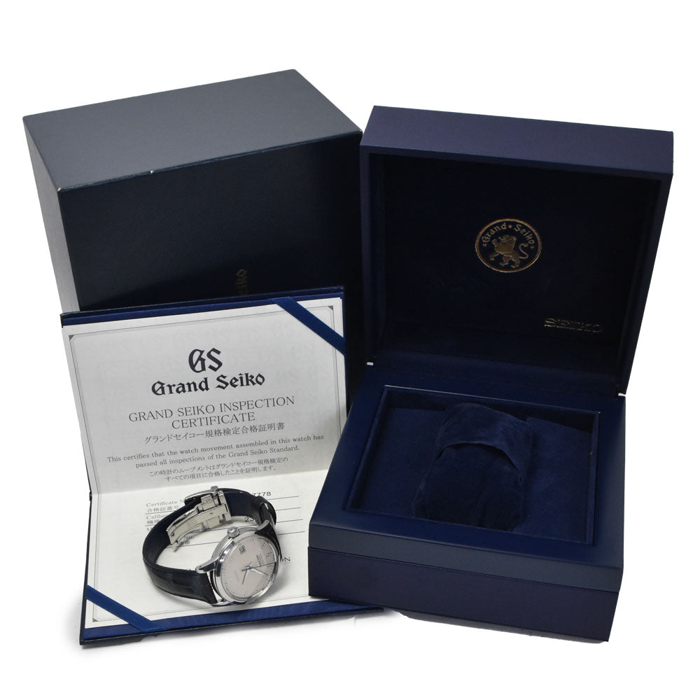 SEIKO Grand Seiko Hi-Beat Mechanical 9S85-00F0/SBGH013 Date Ivory Dial Automatic Men's
 Watch B#149564