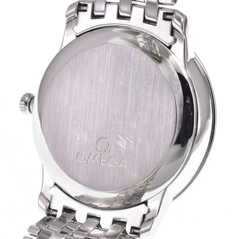 with paper OMEGA De Ville Prestige 424.10.37.20.03.001 Navy Dial Automatic Men's
 Watch A#149568
