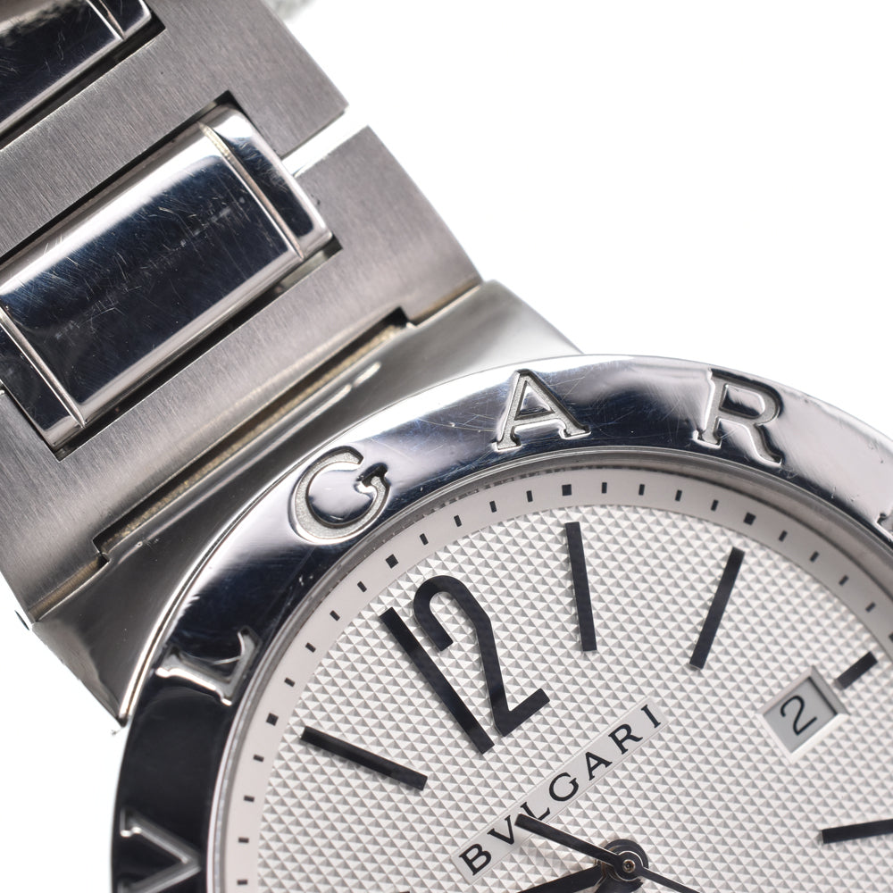 BVLGARI Bulgari Bulgari BB42SS AUTO Date Silver Dial Automatic Men's
 Watch C#149574