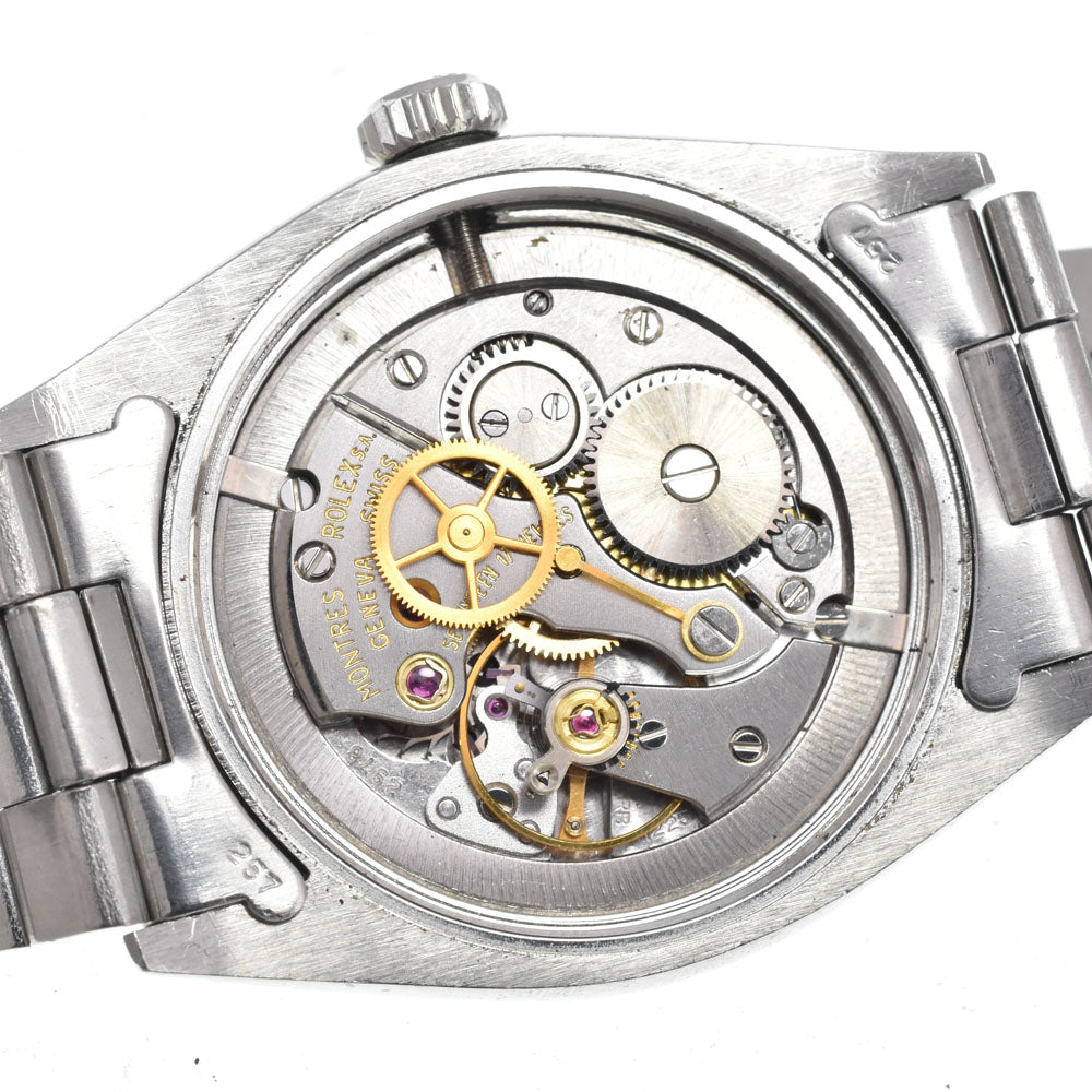 ROLEX Oyster Precision 6427 vintage Cal.1225 Silver Dial Hand Winding Men's
 Watch I#149575