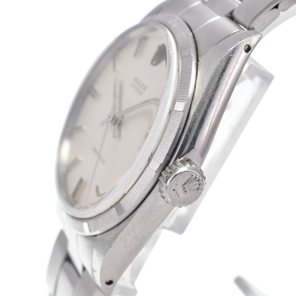 ROLEX Oyster Precision 6427 vintage Cal.1225 Silver Dial Hand Winding Men's
 Watch I#149575
