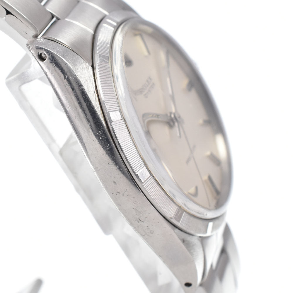 ROLEX Oyster Precision 6427 vintage Cal.1225 Silver Dial Hand Winding Men's
 Watch I#149575