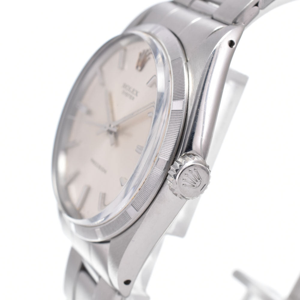 ROLEX Oyster Precision 6427 vintage Cal.1225 Silver Dial Hand Winding Men's
 Watch C#149579