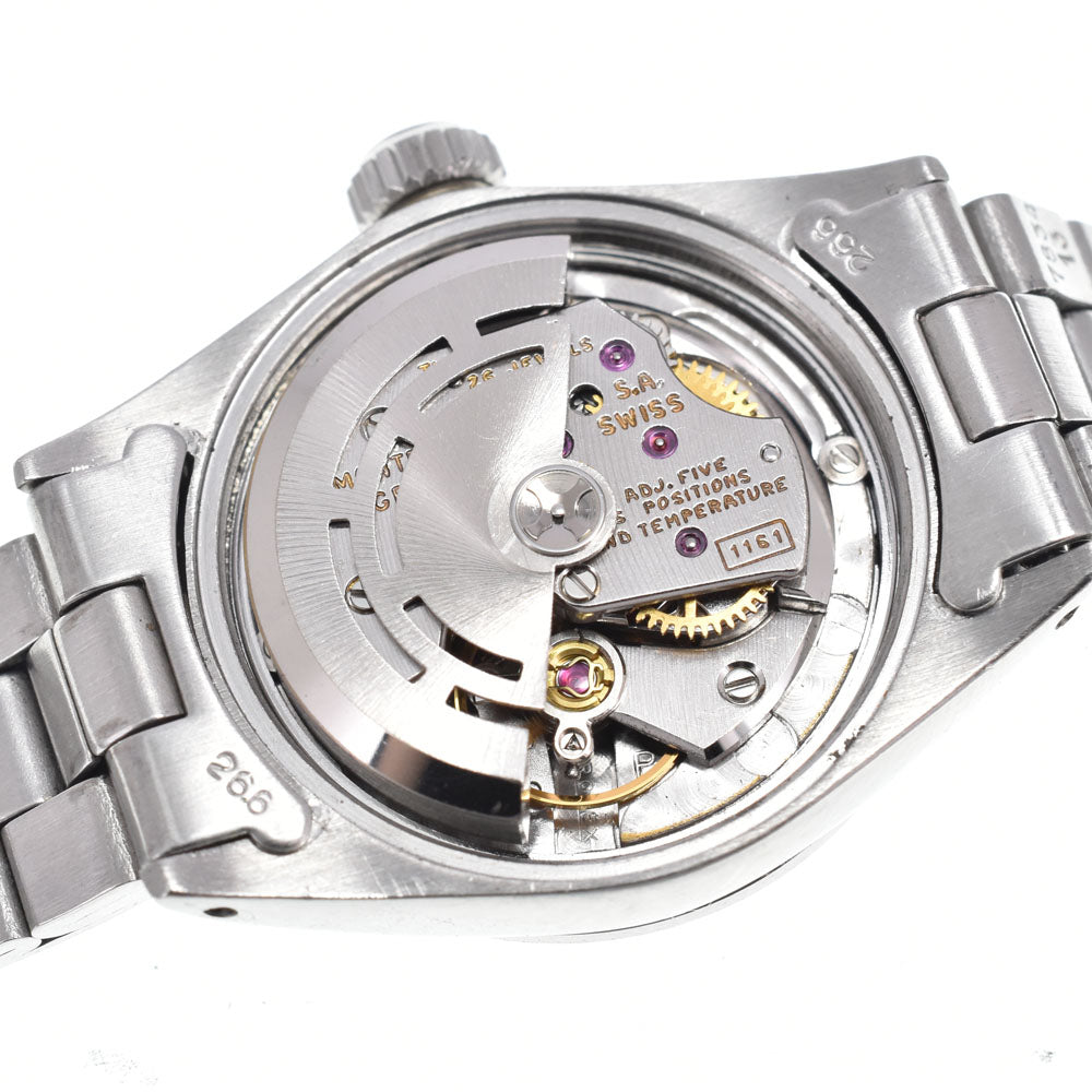 ROLEX Oyster Perpetual Date 6516 vintage Cal.1161 gray Dial Automatic Ladies
 Watch C#149580