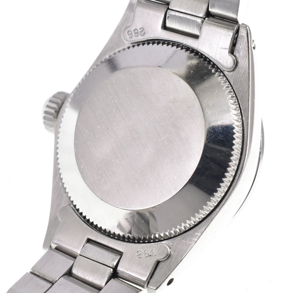 ROLEX Oyster Perpetual Date 6516 vintage Cal.1161 gray Dial Automatic Ladies
 Watch C#149580