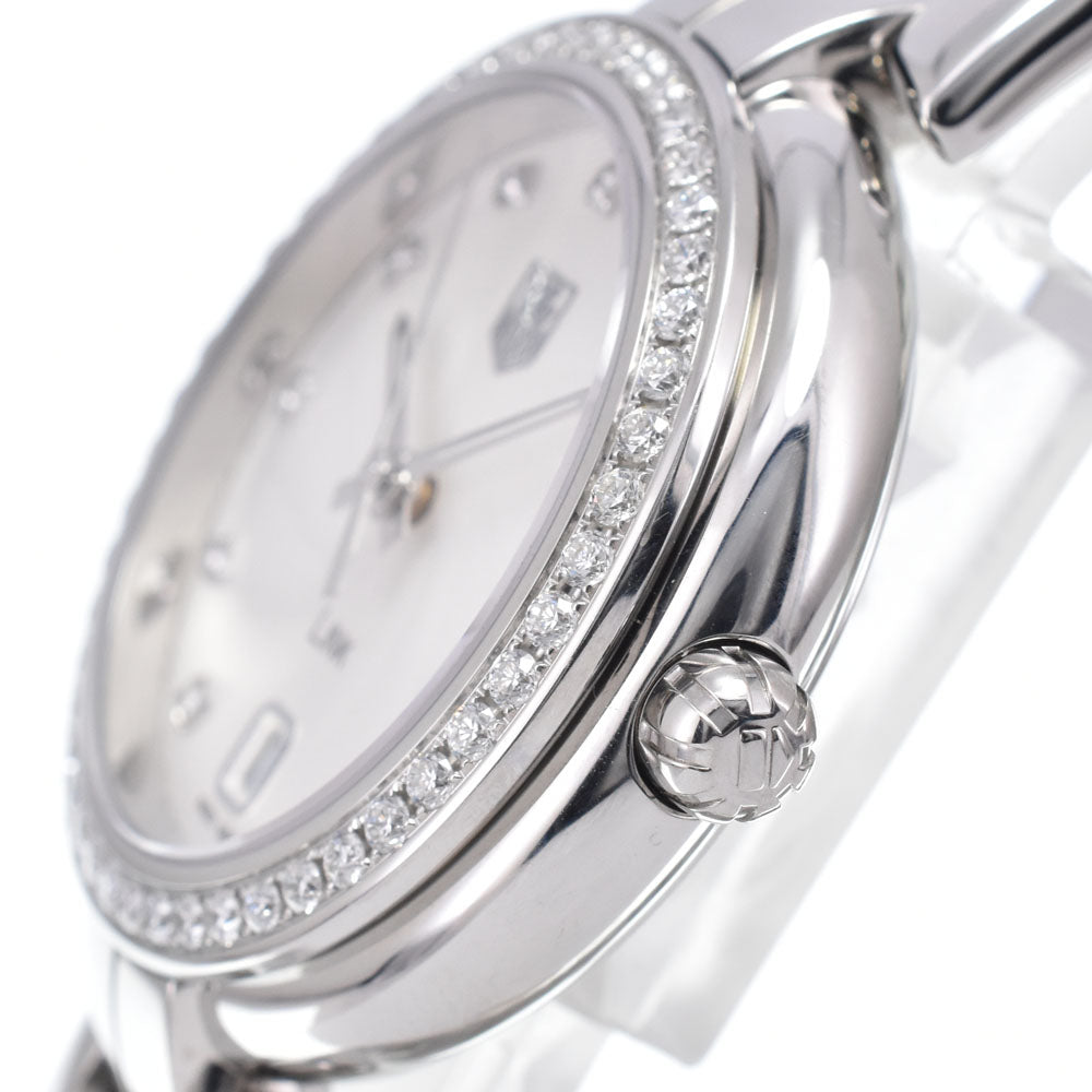 with paper TAG HEUER Link WAT1316.BA0956 Diamond Bezel Silver Dial Quartz Ladies
 Watch C#149591