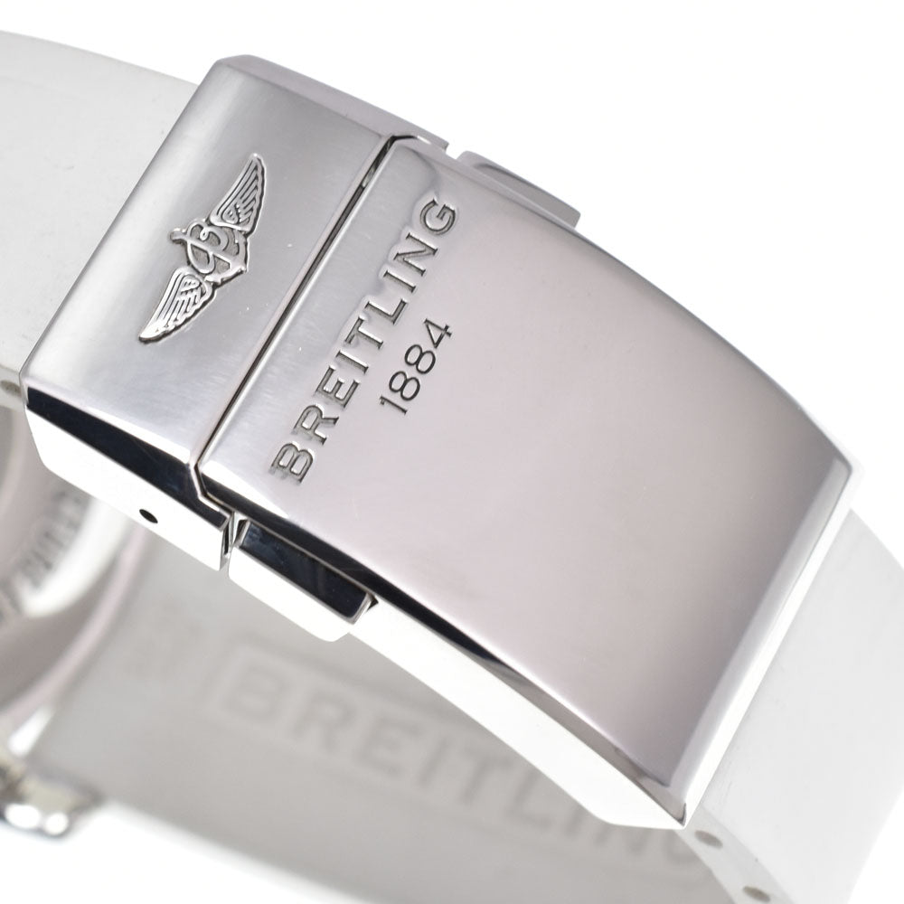with paper BREITLING Super Ocean II A17365 white Dial Automatic Men's
 Watch C#149593