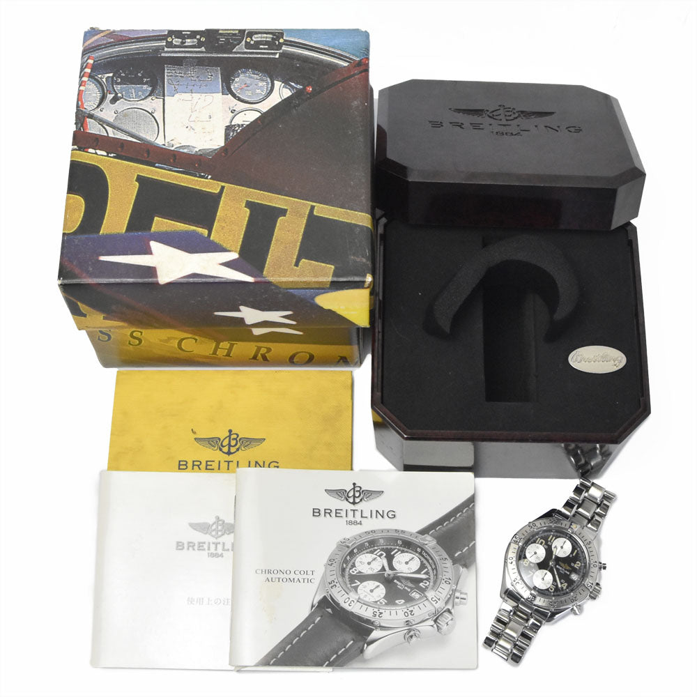 BREITLING Colt A13035.1 Chronograph Date black Dial Automatic Men's
 Watch D#149594