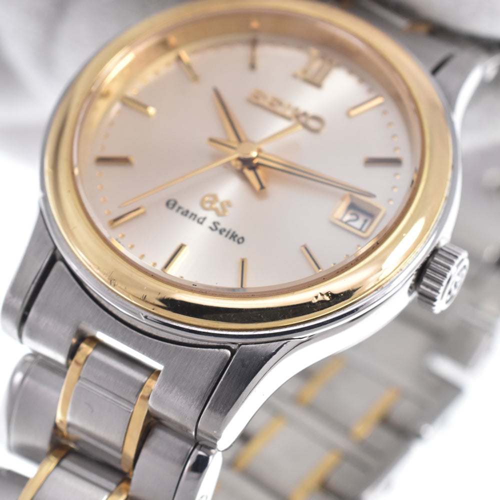 with paper SEIKO Grand Seiko 4J52-0010 Date Silver Dial Quartz Ladies
 Watch D#149595
