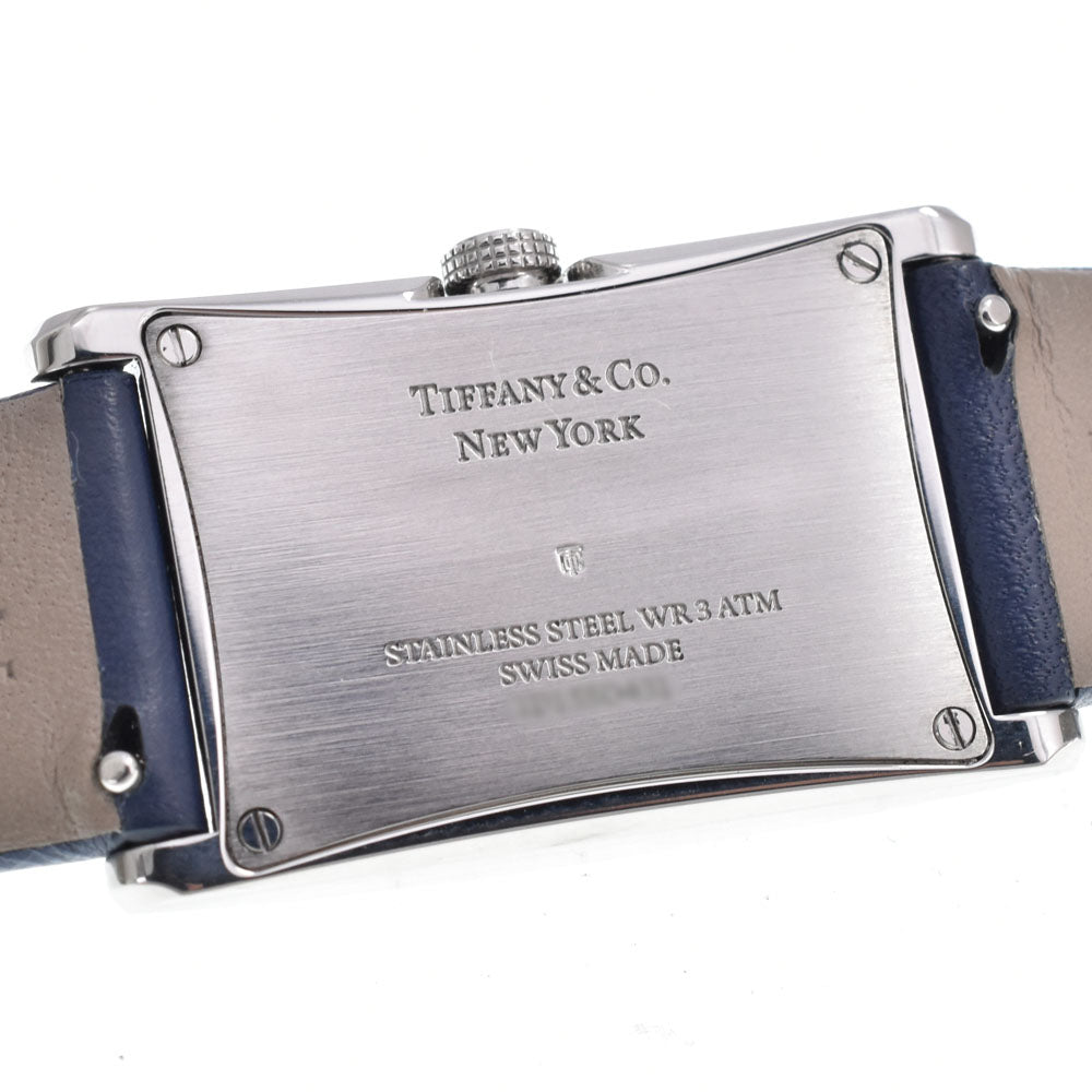 with paper TIFFANY&Co. East West Mini 36668644 blue Dial Quartz Ladies
 Watch C#149596