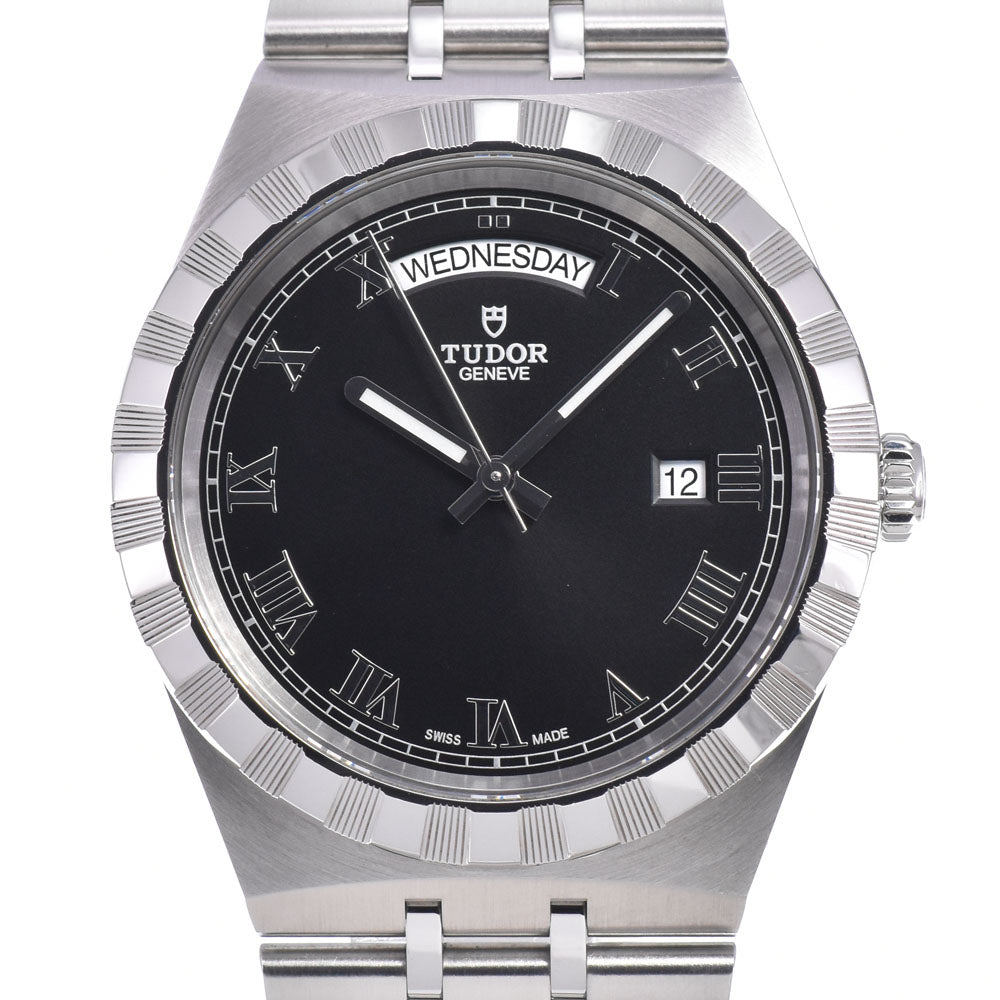 with paper TUDOR Royal 28600 Day date black Dial Automatic Men's
 Watch C#149601