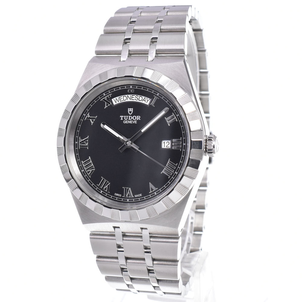 with paper TUDOR Royal 28600 Day date black Dial Automatic Men's
 Watch C#149601