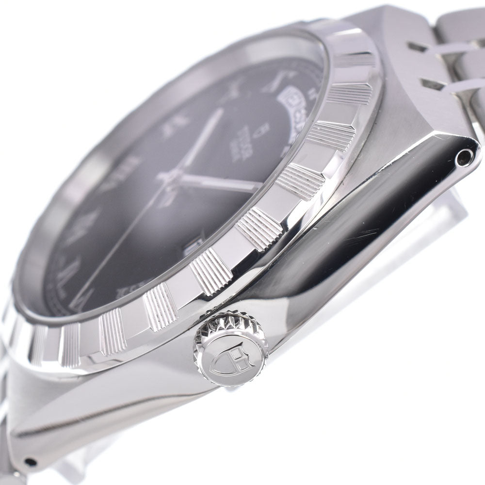 with paper TUDOR Royal 28600 Day date black Dial Automatic Men's
 Watch C#149601