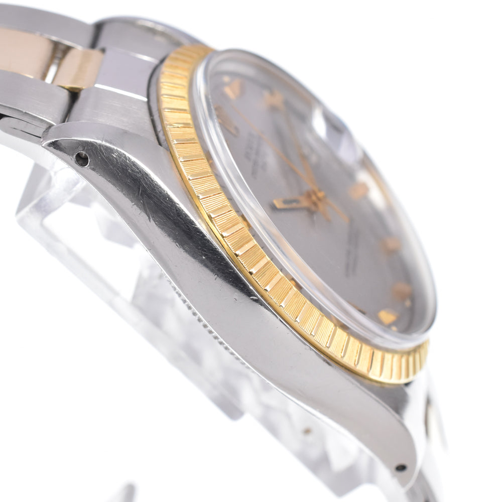 ROLEX Oyster Perpetual Date 1505 vintage Cal.1570 gray Dial Automatic Men's
 Watch D#149604