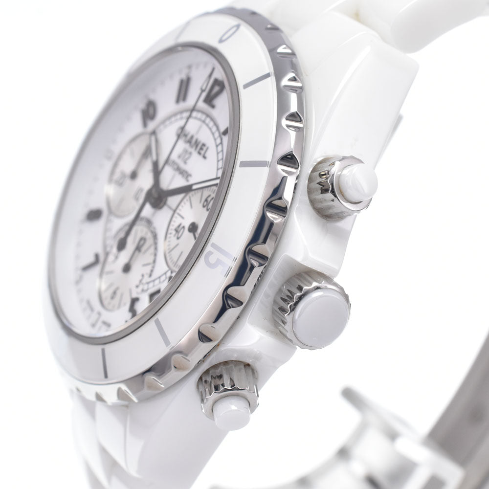 CHANEL J12 H1007 Chronograph ceramic white Dial Automatic Men's
 Watch B#149607