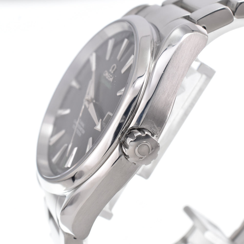 with paper OMEGA Seamaster Aqua Terra 231.10.42.21.01.001 black Dial Automatic Men's
 Watch N#149608
