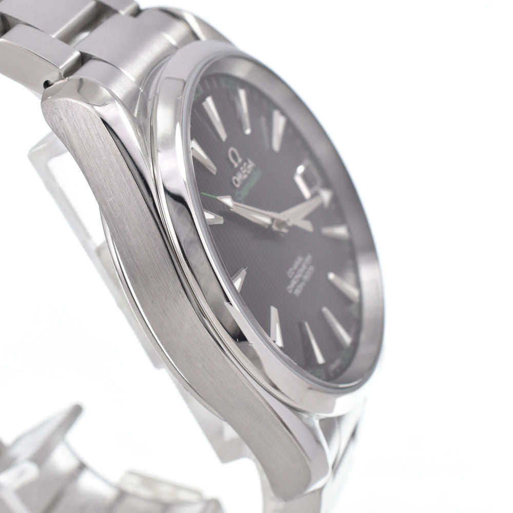 with paper OMEGA Seamaster Aqua Terra 231.10.42.21.01.001 black Dial Automatic Men's
 Watch N#149608