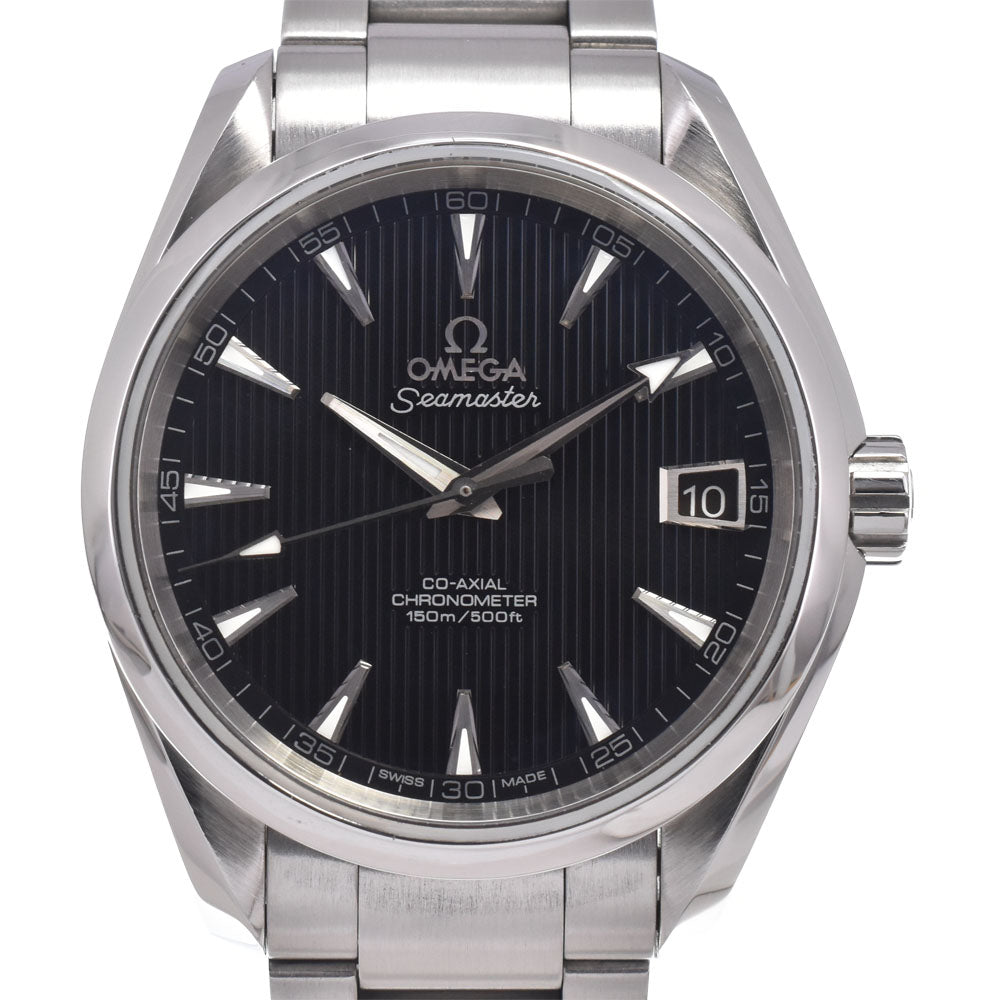 OMEGA SeamasterAqua Terra 150m 231.10.39.21.01.001 Date black Dial Automatic Men's
 Watch J#149611