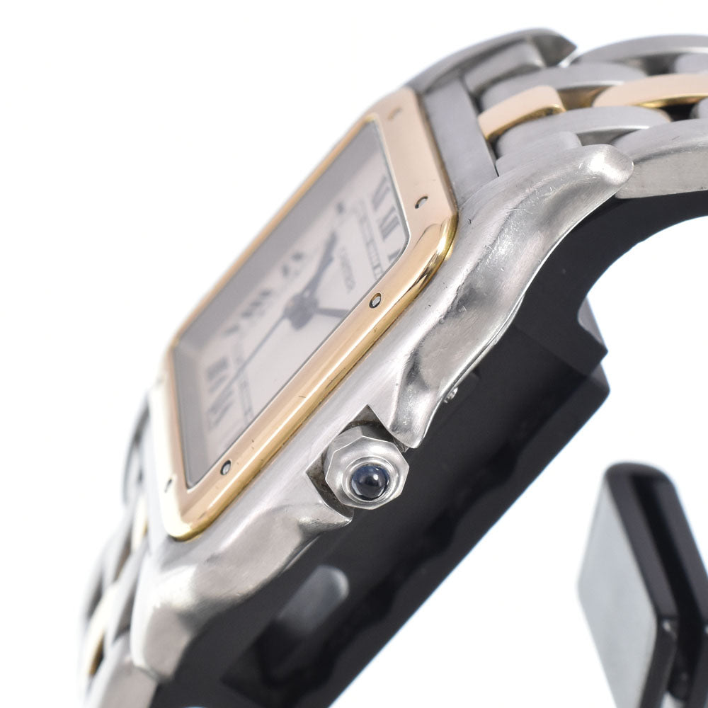 CARTIER PANTHERE MM 1 row W25028B5 Date Ivory Dial Quartz Unisex
 Watch D#149614