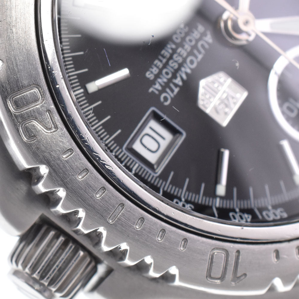 TAG HEUER Link CT2111.BA0550 Chronograph Date black Dial Automatic Men's
 Watch D#149616