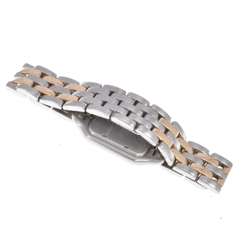 CARTIER PANTHERELM Stainless Steel/K18YG Ivory Dial Quartz Unisex
 Watch D#149617
