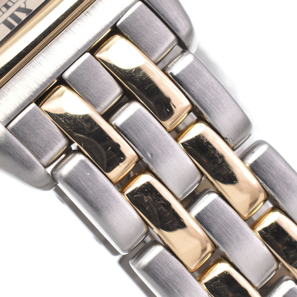 CARTIER PANTHERELM Stainless Steel/K18YG Ivory Dial Quartz Unisex
 Watch D#149617
