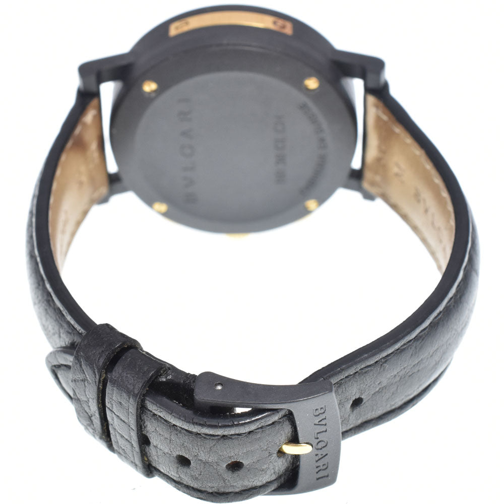 BVLGARI Bulgari Bulgari Carbon Gold BB38CLCH Limited to 999 Black / gold Dial Quartz Men's
 Watch C#149622