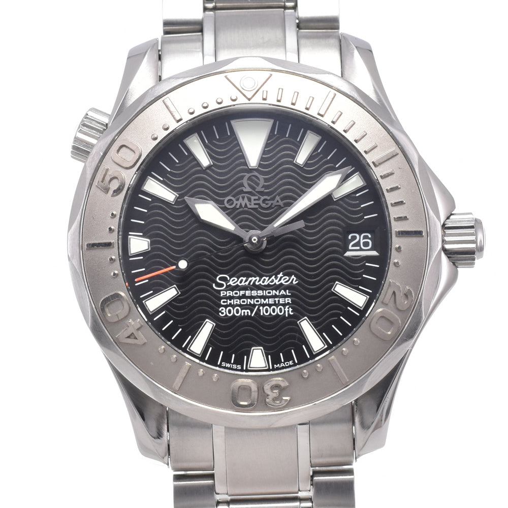 with paper OMEGA Seamaster Professional 2236.50 K18WGBezel black Dial Automatic Men's
 Watch C#149624