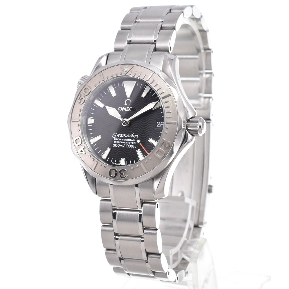 with paper OMEGA Seamaster Professional 2236.50 K18WGBezel black Dial Automatic Men's
 Watch C#149624