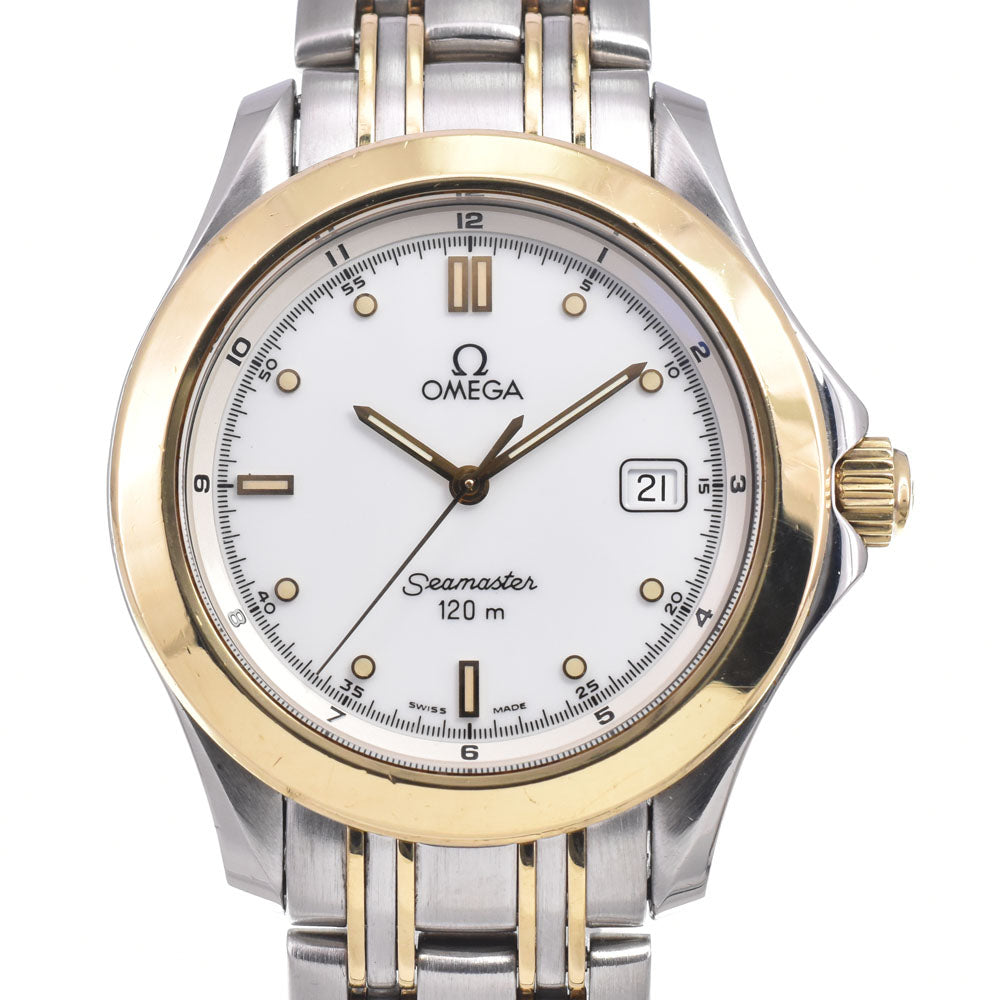 OMEGA Seamaster120M 2311.20 Date white Dial Quartz Men's
 Watch E#149627