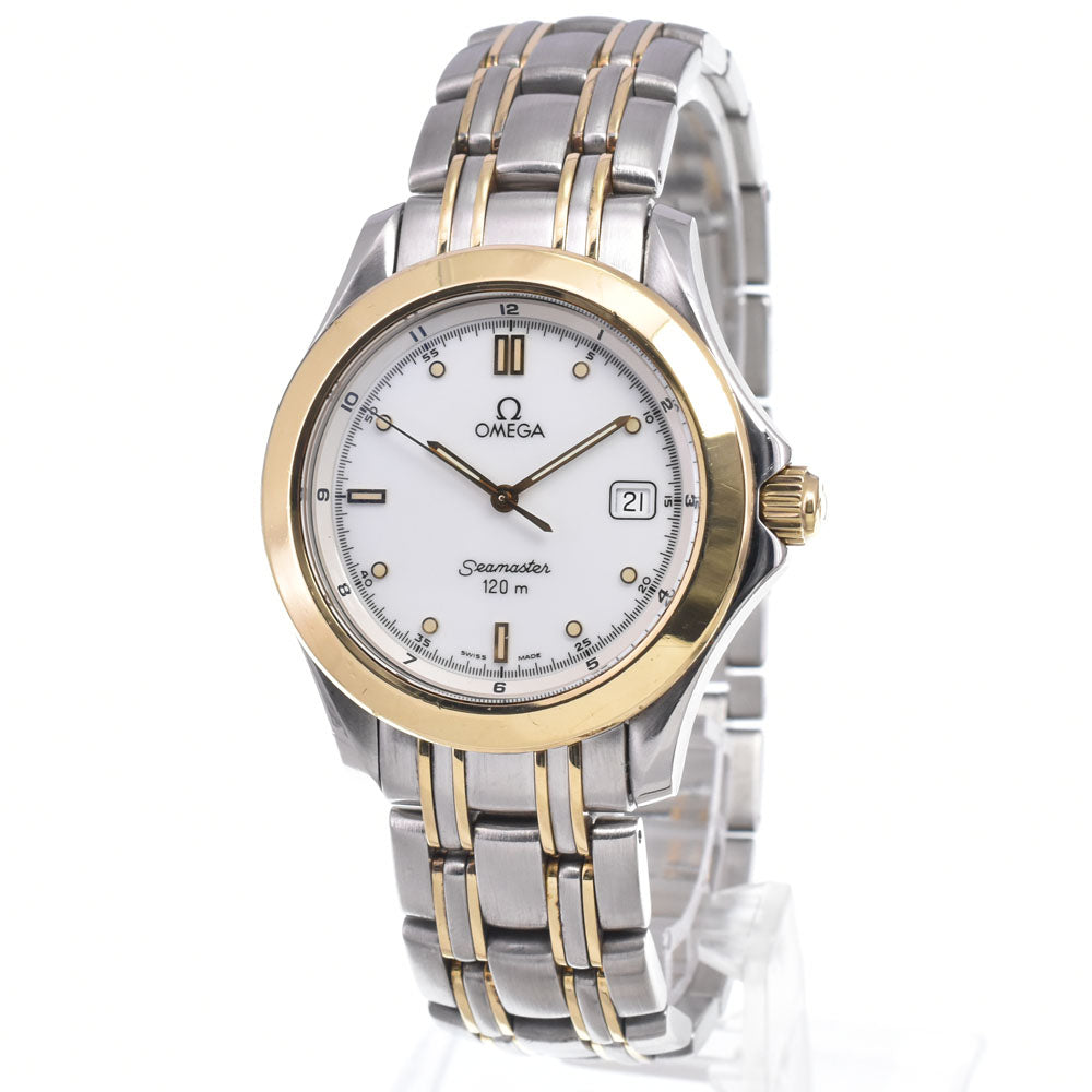OMEGA Seamaster120M 2311.20 Date white Dial Quartz Men's
 Watch E#149627