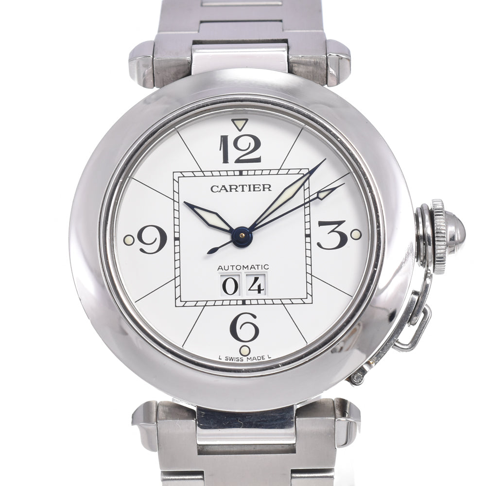 CARTIER Pasha C Big Date W31055M7 white Dial Automatic Unisex
 Watch D#149630