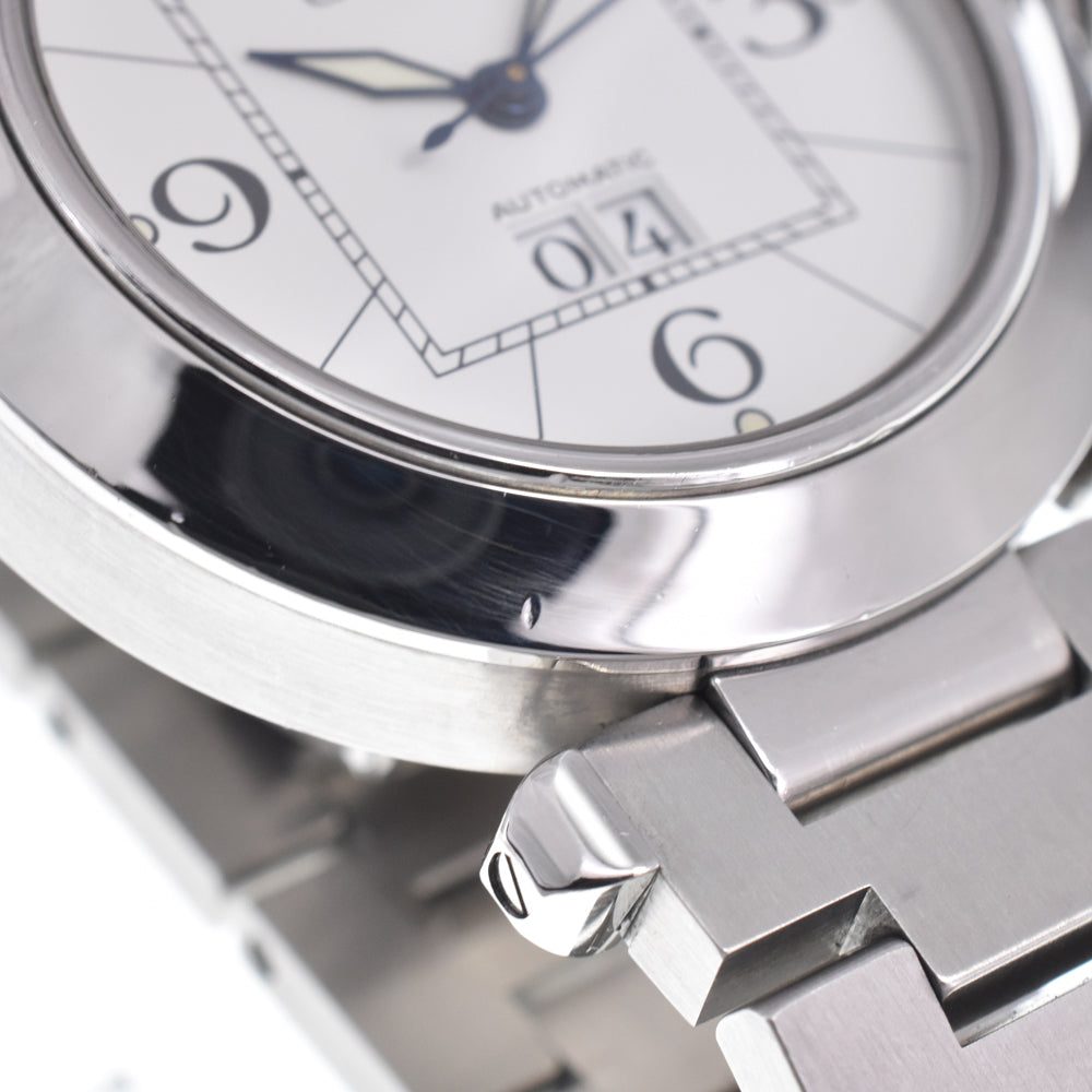 CARTIER Pasha C Big Date W31055M7 white Dial Automatic Unisex
 Watch D#149630
