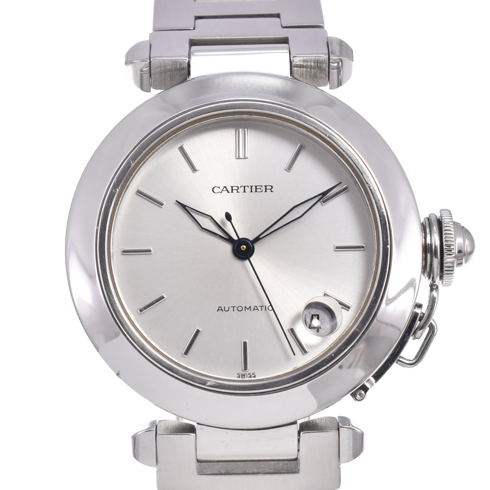 CARTIER Pasha C Date W31010M7 Silver Dial Automatic Unisex
 Watch D#149635