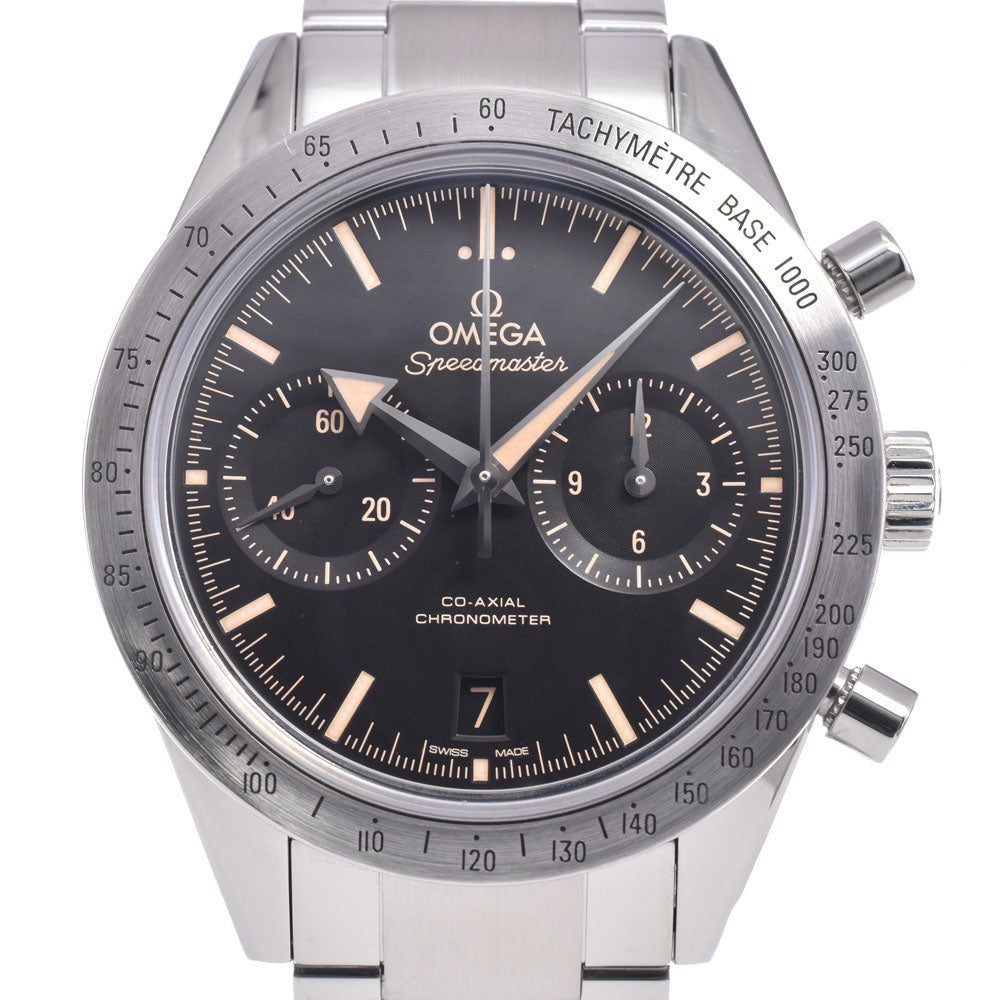 with paper OMEGA Speed master 57 331.10.42.51.01.002 Chronograph black Dial Automatic Men's
 Watch C#149636
