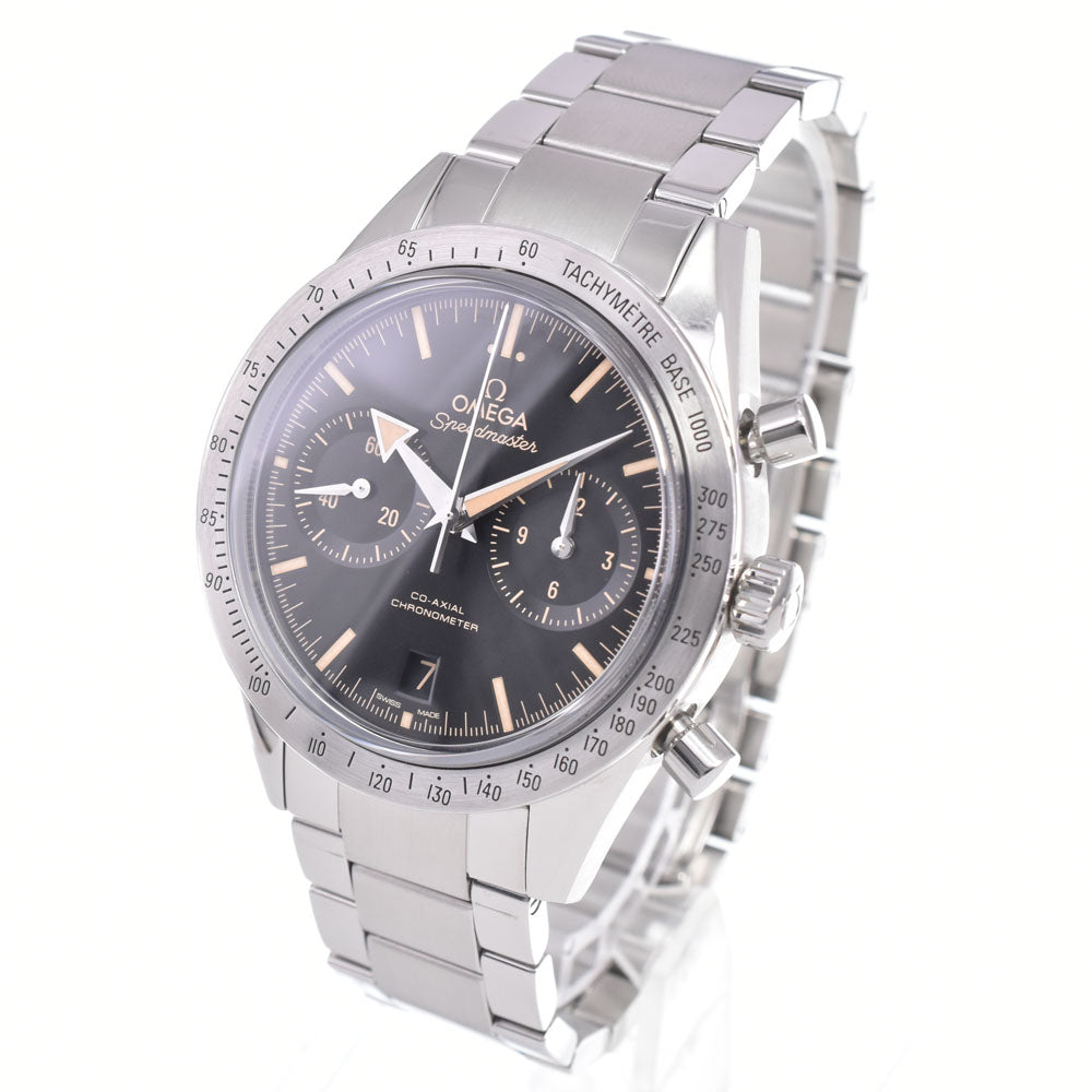 with paper OMEGA Speed master 57 331.10.42.51.01.002 Chronograph black Dial Automatic Men's
 Watch C#149636