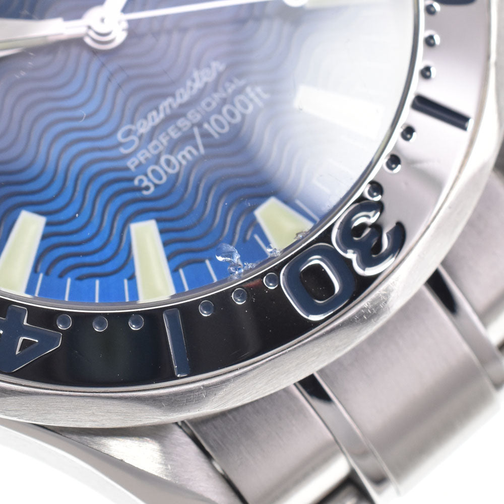 with paper OMEGA Seamaster Professional 300M 2265.80 Date blue Dial Quartz Men's
 Watch B#149638