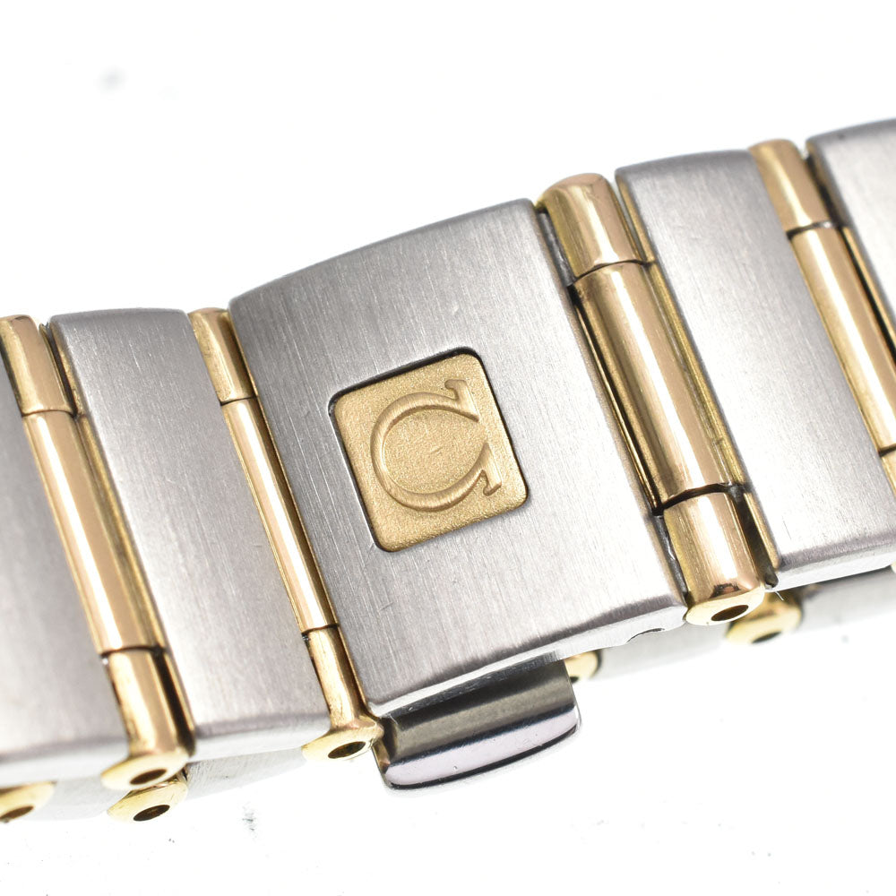 OMEGA Constellation Mini 1262.15 12P diamond Stainless Steel/K18YG gold Dial Quartz Ladies
 Watch C#149639