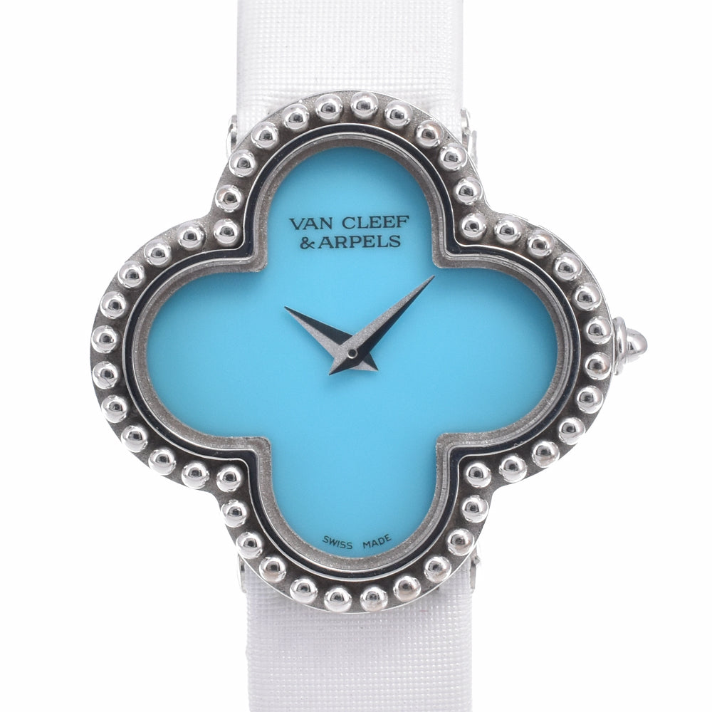 Van Cleef & Arpels Vintage alhambra 336574 Turquoise Dial Quartz Men's
 Watch C#149641
