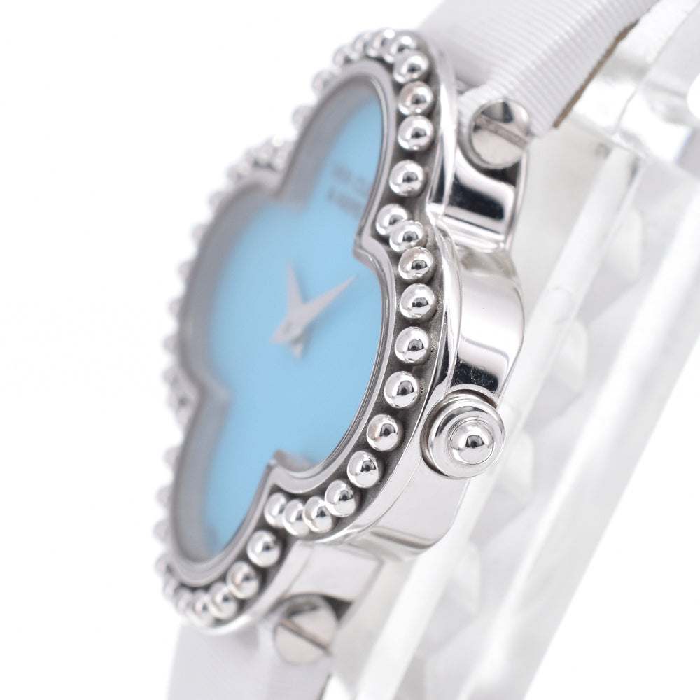 Van Cleef & Arpels Vintage alhambra 336574 Turquoise Dial Quartz Ladies
 Watch C#149641