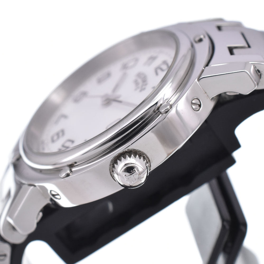 HERMES Clipper CL6.410 Date White shell Dial Quartz Men's
 Watch C#149642