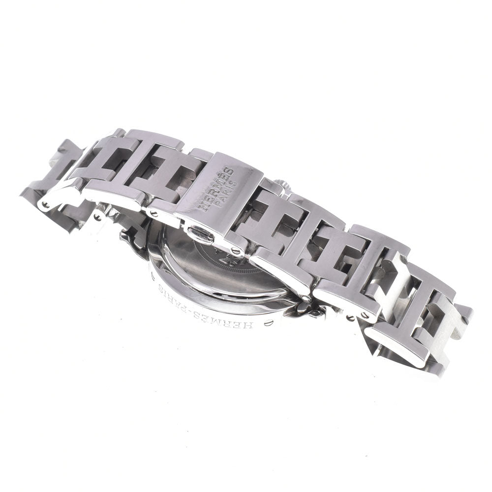 HERMES Clipper CL6.410 Date White shell Dial Quartz Men's
 Watch C#149642