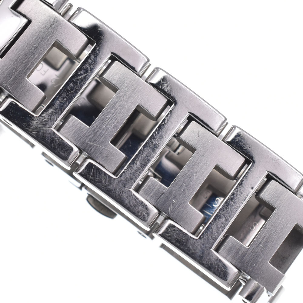 HERMES Clipper CL6.410 Date White shell Dial Quartz Men's
 Watch C#149642