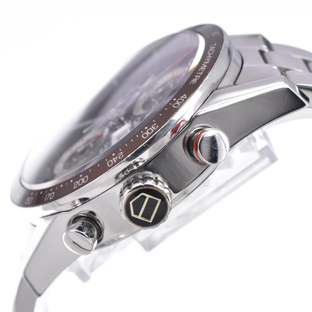 with paper TAG HEUER Carrera CV2A12.BA0796 Chronograph Brown Dial Automatic Men's
 Watch C#149648