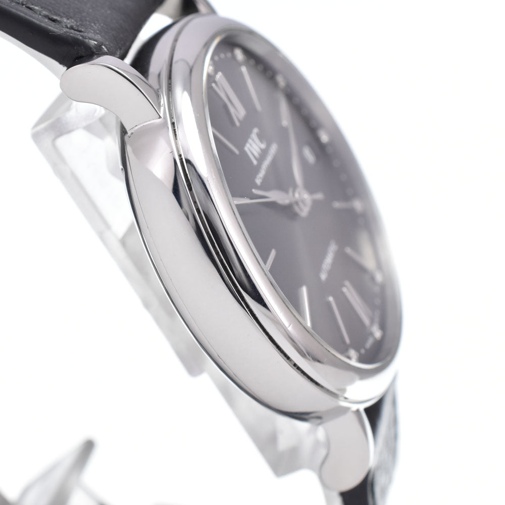 with paper IWC SCHAFFHAUSEN Portofino Automatic 37 IW458603 12P diamond gray Dial Automatic Men's
 Watch C#149649