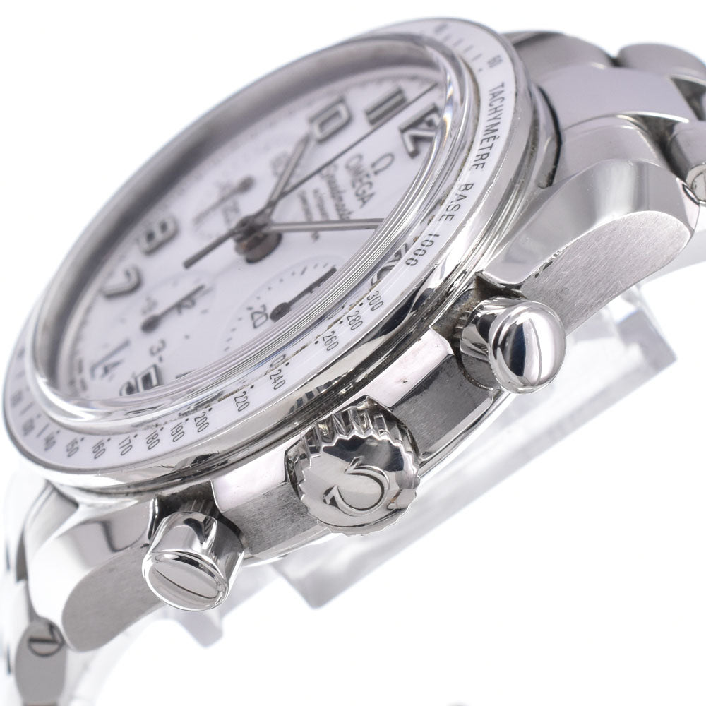 with paper OMEGA Speedmaster 324.30.38.40.04.001 white Dial Automatic Men's
 Watch D#149651
