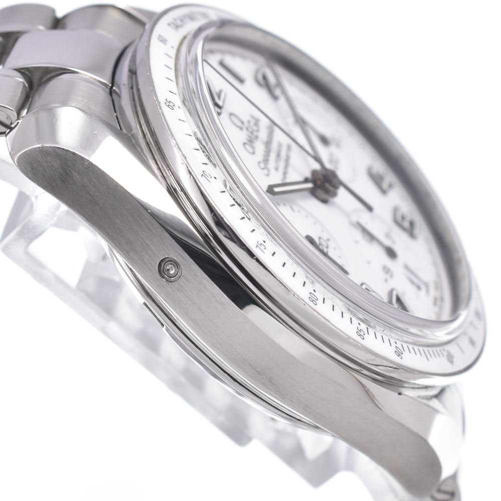 with paper OMEGA Speedmaster 324.30.38.40.04.001 white Dial Automatic Men's
 Watch D#149651