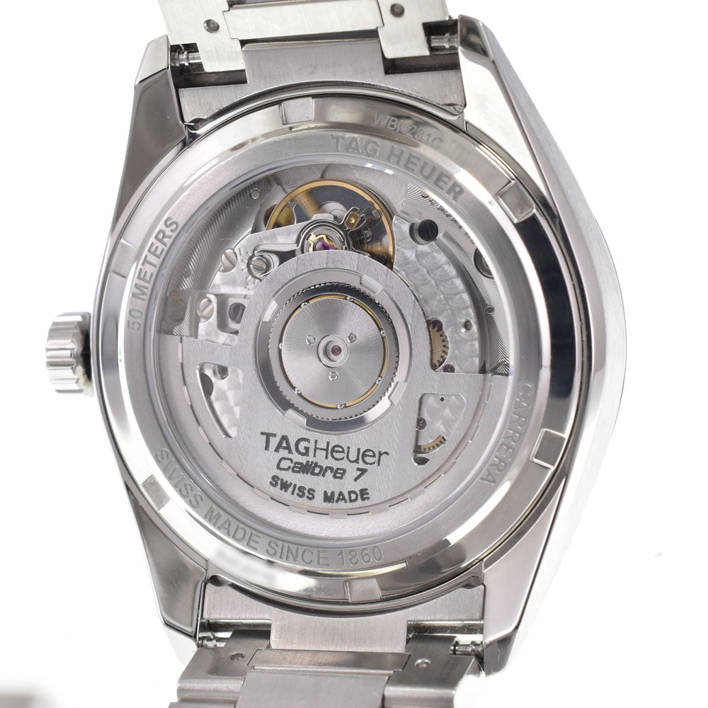 TAG HEUER Carrera WBN231C diamond White shell Dial Automatic Ladies
 Watch B#149653