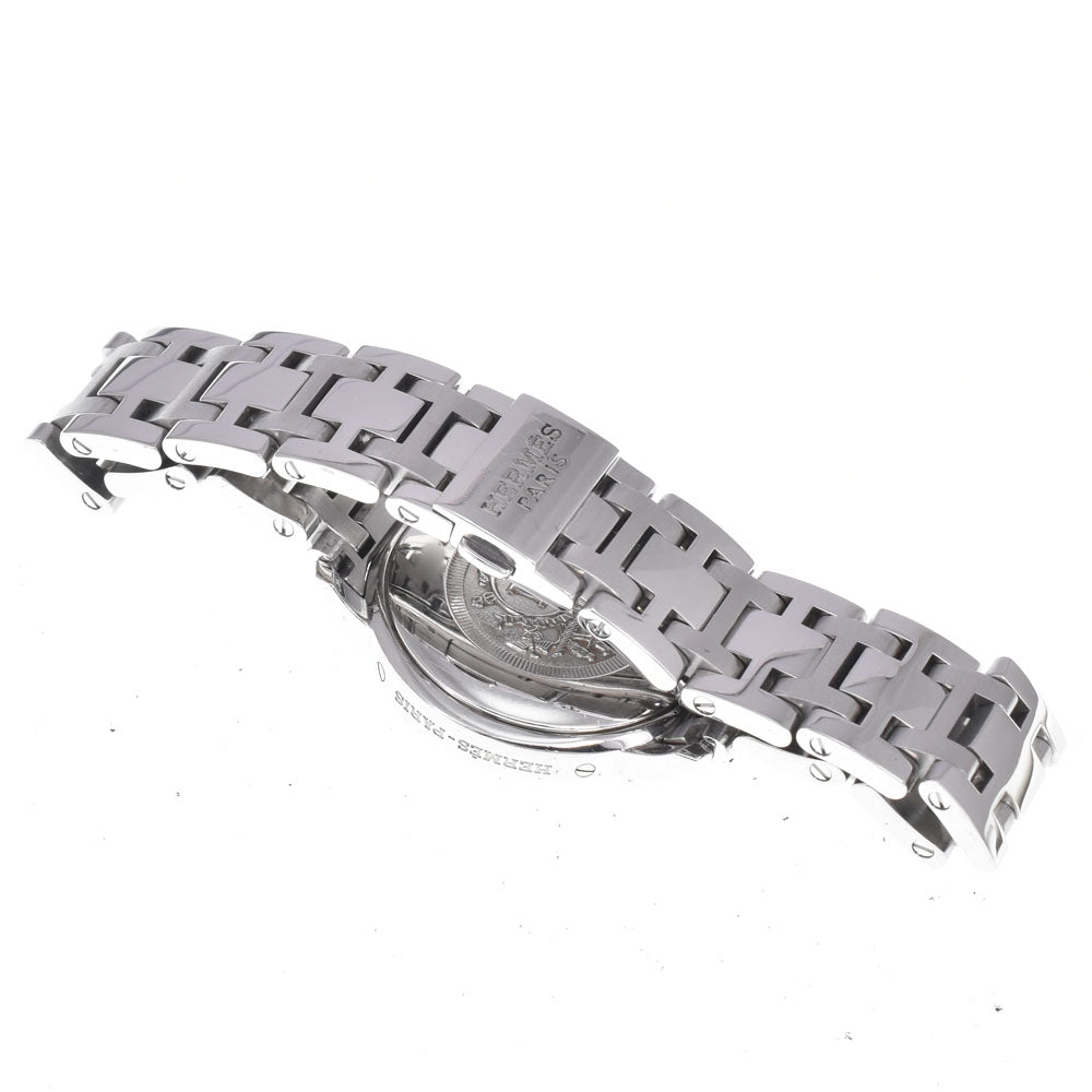 HERMES Clipper CP1.330 diamond Silver / white shell Dial Quartz Ladies
 Watch D#149655