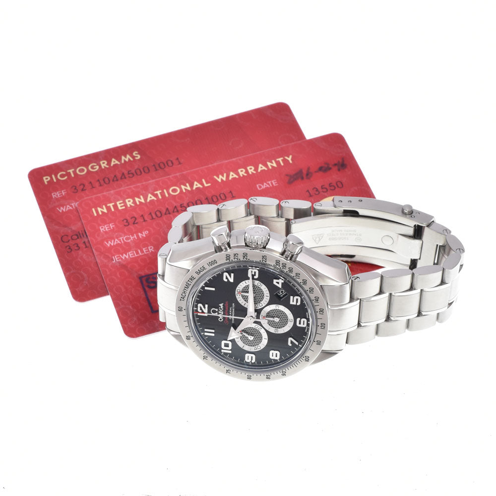with paper OMEGA Speedmaster Broad Arrow 321.10.44.50.01.001 Chronograph Date CO-AXIAL black Dial Automatic Men's
 Watch B#149660